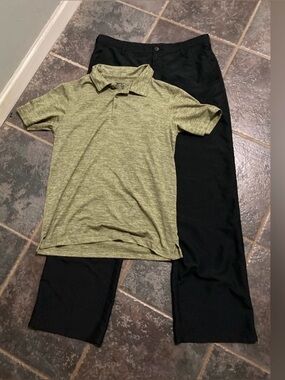 Champion/Slazenger Youth Golf Pants and Polo Outfit Size XL